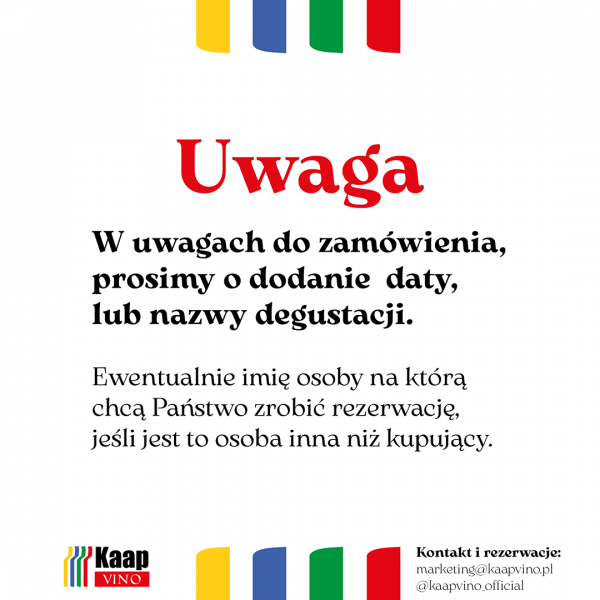 Zakochaj sie w winie: Degustacja RPA  czwartek13.03 godzina